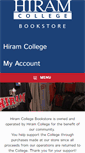Mobile Screenshot of hiramcollegebookstore.com